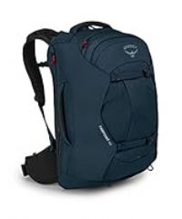 Osprey Farpoint 40 Men/'s Travel Backpack Muted Space Blue O/S