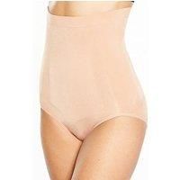 SPANX Women's Nude 'OnCore' High Waist Mid-Thigh Shorts Sz 2X Plus Size 172170