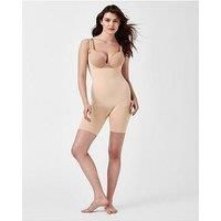 Spanx Everyday Shaping Open Bust Mid Thigh Bodysuit