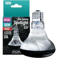 Arcadia Basking Solar Spotlight - Reptile UVA E27 Heat Bulb Lamp - Spot Lighting