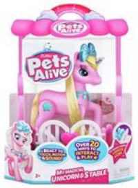 Pets Alive Unicorn Robotic Toy Playset