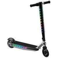 Razor Power Core E90 Lightshow–Electric Scooterfor Ages 8+, Power Core High-Torque Hub Motor, Up to 10 mph, Multi-Color LED Lights
