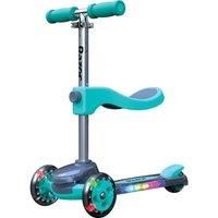 Razor Rollie DLX Tri Scooter with Seat - Teal