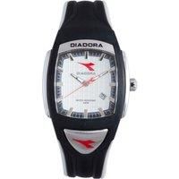 Black Band Silver Watch