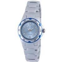 Silver Dial White Watch