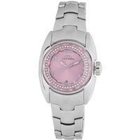 Pink Dial Diamond Watch