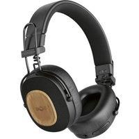 HOUSE OF MARLEY Positive Vibration Riddim Wireless Bluetooth Noise-Cancelling Headphones - Black, Black