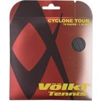 Volkl Cyclone Tour 16 gauge 1.30mm Tennis String, 12m Set, anthracite