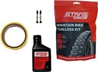Stans NoTubes - TUBELESS KIT, MTN, 33 TAPE, 44 VALVE CYCLING AC NEW