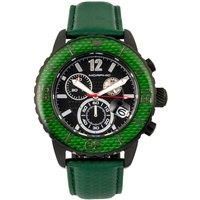 M51 Series Chronograph Leather-Band Watch with Date