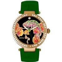 Camilla Mother-Of-Pearl Leather-Band Watch