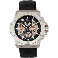 Commodus Automatic Skeleton LeatherBand Watch