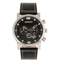 Ryker Chronograph Leather-Band Watch with Date