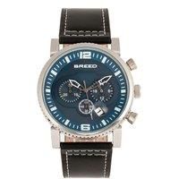 Ryker Chronograph Leather-Band Watch with Date