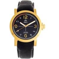 Berge Leather-Band Men's Diver Watch