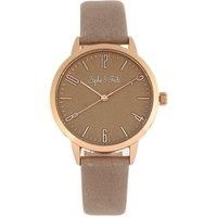 Vancouver Leather-Band Watch