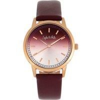 San Diego Leather-Band Watch