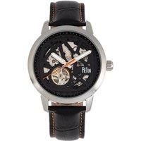 Rudolf Automatic Skeleton Leather-Band Watch