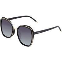 Bertha Women's Jade Polarized Sunglasses in Black
