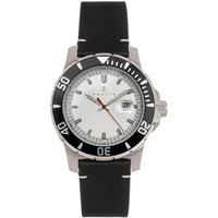 Dive Pro 200 Leather-Band Watch with Date