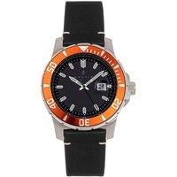 Dive Pro 200 Leather-Band Watch with Date