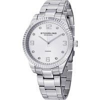 Allure Quartz 42mm Classic Watch with Stainless Steel Bracelet