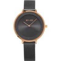 Madison 5204M 37mm Slim Mesh Watch with Brushed Record Finish Dial