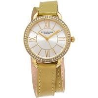 Deauville Sport Quartz 37mm Fashion Watch with Double Leather Band