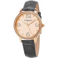 Chic Quartz 36mm Fashion Watch with Leather Band