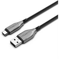 CYGNETT Armoured USB Type-C to USB 2.0 Cable - 0.5 m, Black