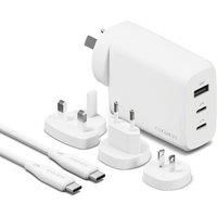 CYGNETT Voyager Multi Port USB Type-C Travel Charger - 1 m, White