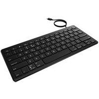 ZAGG QWERTY UK Full -Size wired keyboard with USB-C Wired - Black