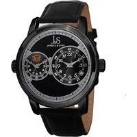 Lunovox Veyron 44mm Japanese Quartz Dual-Time