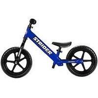 Strider - 12 Classic Kids Balance Bike, No Pedal Training Bicycle, Lightweight Frame, Flat-Free Tires, For Toddlers and Children Ages 18 Months to 3 Years Old, Blue