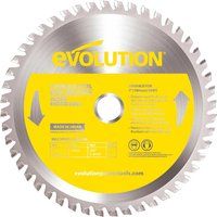 Evolution Power Tools EVOBLADESS Stainless Steel Carbide-Tipped Blade, 180 mm