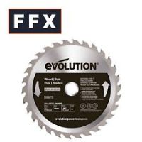 Evolution Power Tools EVOBLADEWD Wood Carbide-Tipped Blade, 180 mm, Silver