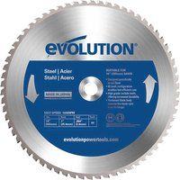 Evolution 355mm TCT Steel Cutting Blade 66T 14" Fits EVO355 Raptor Cut Off Saw