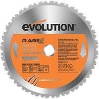 Evolution EVO255MP 255mm Multipurpose Blade For Rage 3 Circular Saw