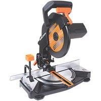 Evolution R210CMS 210mm Electric Single-Bevel Multi material Compound Mitre Saw 110V (4235P)