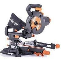 Evolution R210SMS+ 230v 210mm Multi-material Sliding Mitre Saw - 048-0001A