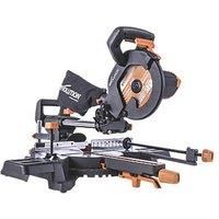 Evolution R210SMS-300+ Sliding Mitre Saw With TCT Multi-Material Cutting Blade