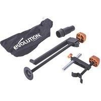 Evolution R210SMS & R210SMS+ Mitre Saw Accessory Pack Dust Bag Clamps Adapter