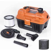Evolution Power Tools R11VAC-LI (Bare) 099-0001, Cordless, Black/Orange, Vacuum