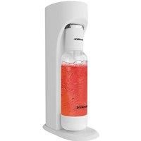 Drinkmate Sparkling Water and Soda Maker, Carbonates Any Drink, CO2 Cylinder Not Included, Classic White