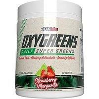 EHPlabs OxyGreens Daily Super Greens Powder - Spirulina Powder, Greens Superfood Powder with Prebiotic Fibre, Alkalizing Antioxidants & Immunity Wellness, 30 Serves (Strawberry Margarita)