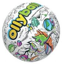 Ollyball, The Ultimate Indoor Play Ball for Kids and Parents, Colourable Ball, Suitable for Indoor and Outdoor Play