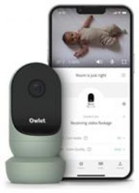Owlet Cam 2 Baby Monitor with Camera and Audio - HD Video - Night Vision - iOS and Android Compatible - Sleepy Sage
