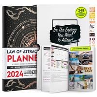Law of Attraction Planner - Dated Planner, Hourly 2024 2024 Box
