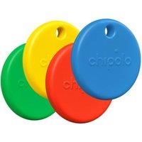 Chipolo POP Tracking Tag Pk4 - Red, Blue, Yellow & Green