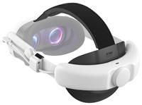 KIWI design K4 Boost Comfort Battery Head Strap Accessories for Meta/Oculus Quest 3/3S, Dual Charge the VR Headset and Battery Strap in 2.5h